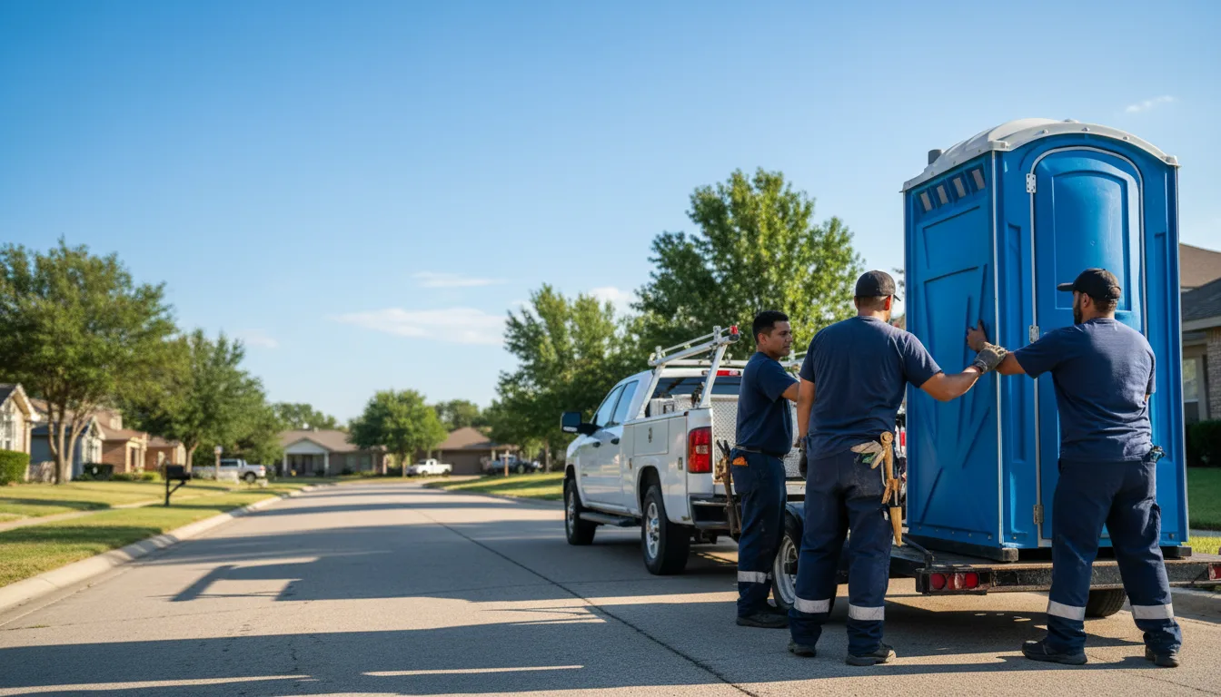 Portable Toilet Rental in Thackerville, OK near me